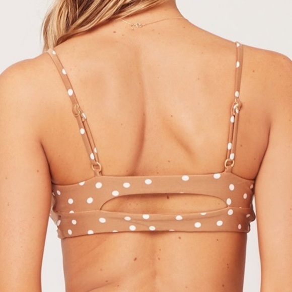 NWT L*Space Sandy Dot Bikini - Picture 2 of 6